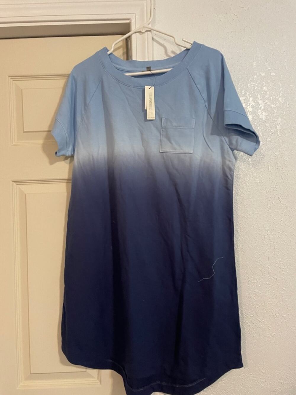 Talbots Light Blue Crewneck Short Sleeve Tee